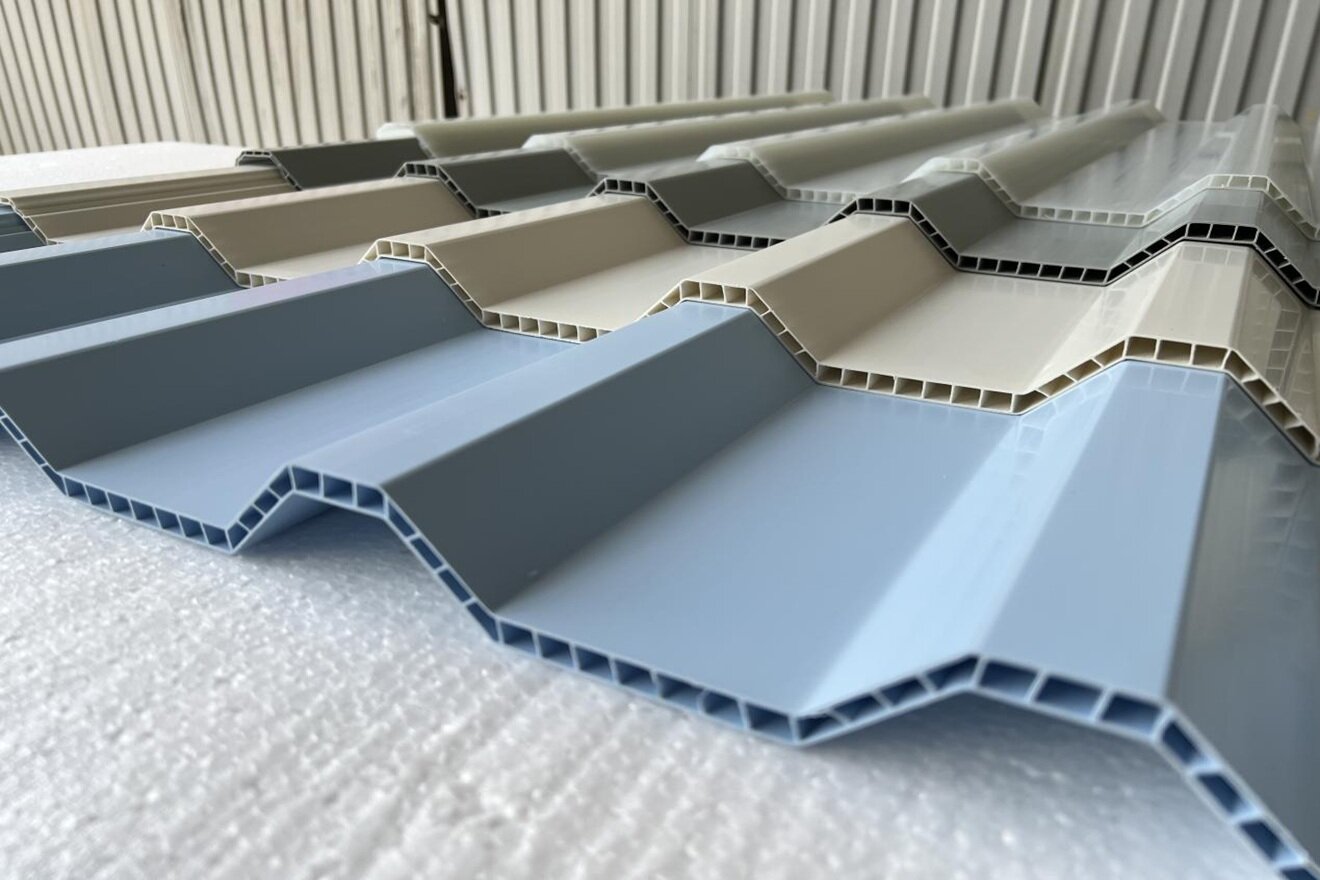 PVC Twinwall/Hollow Roof Tile Extrusion Line