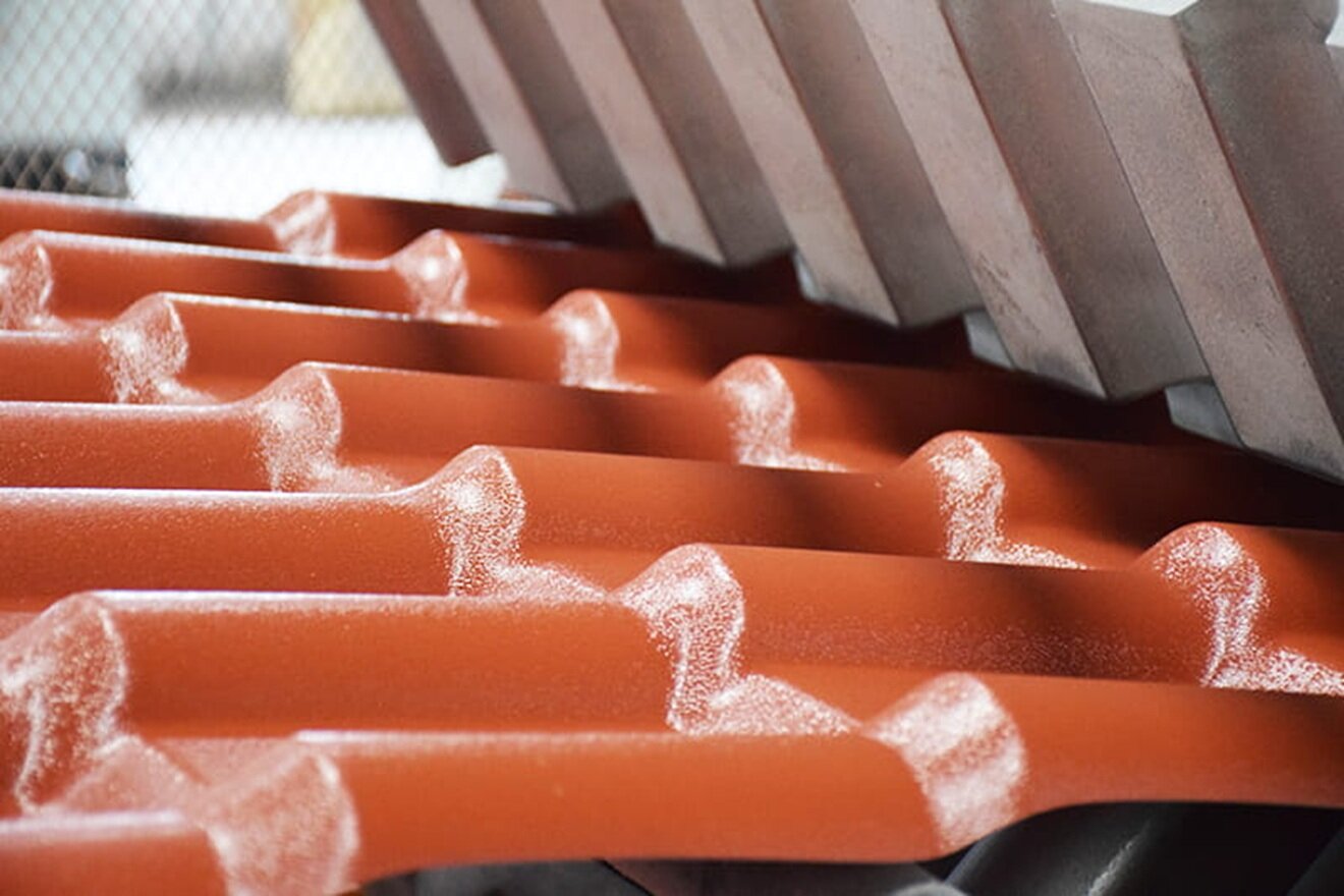 PVC 合成树脂瓦挤出生产线